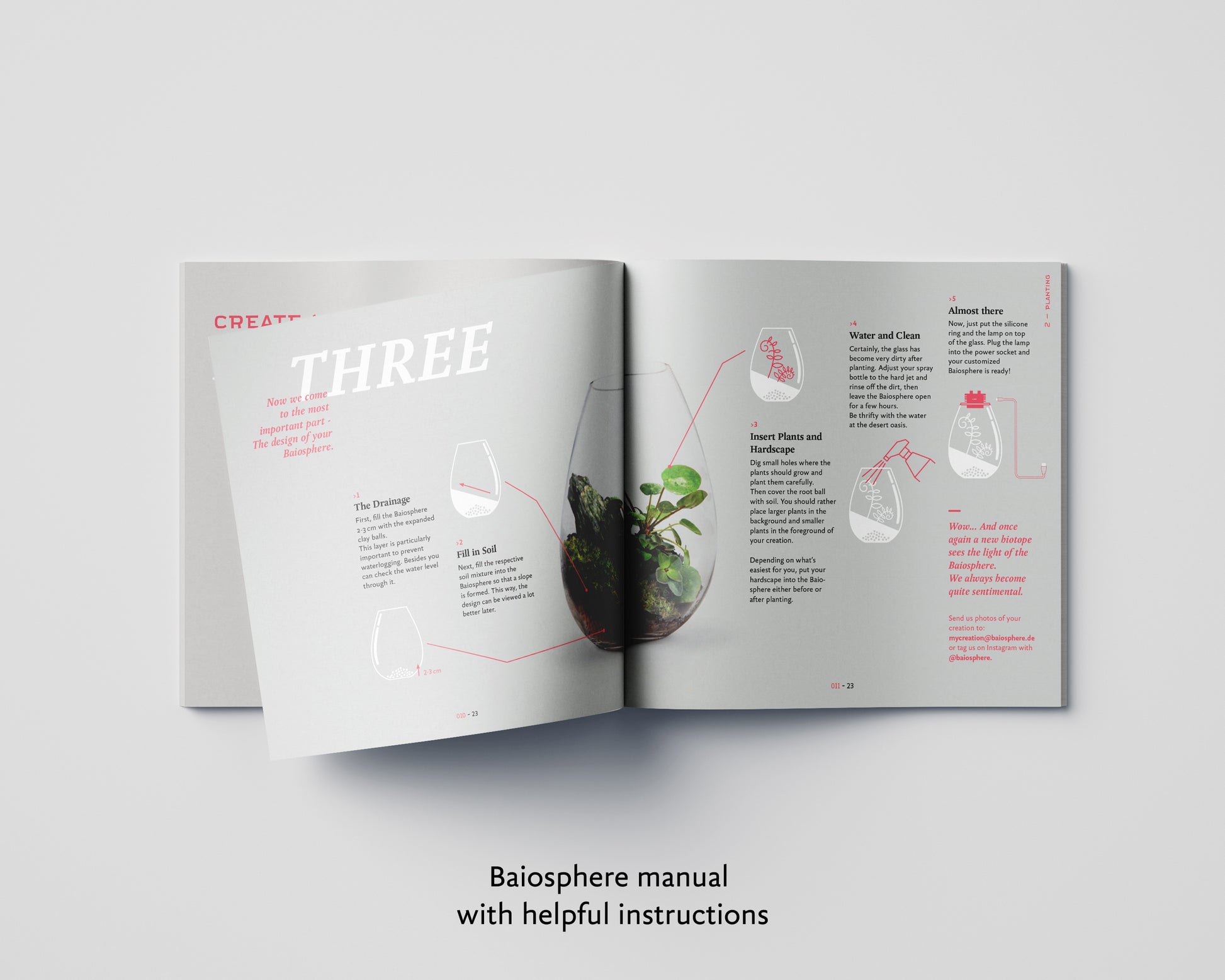 Baiosphere Manual with helpful instructions