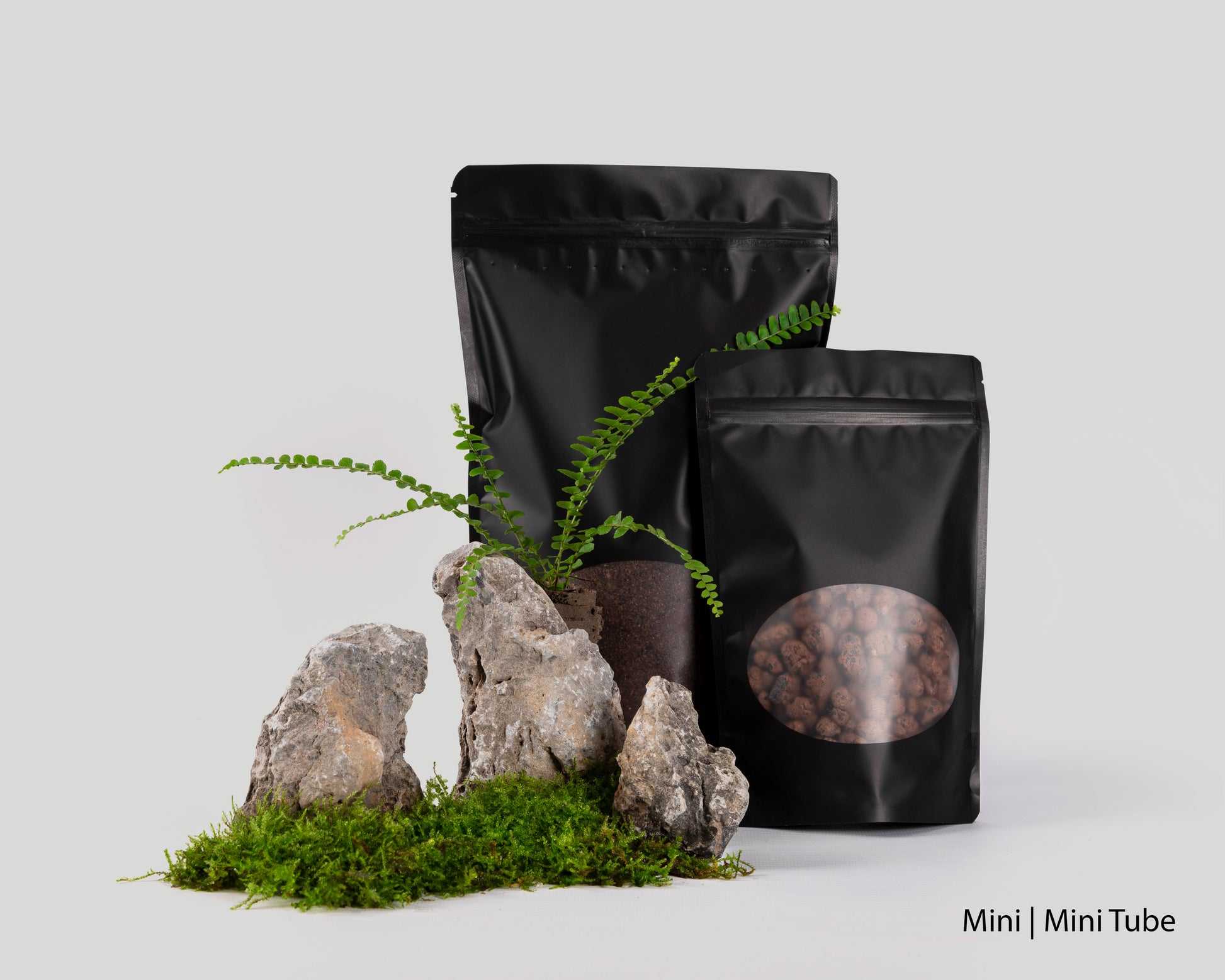 Baiosphere suiseki scaping set for Mini and Mini Tube