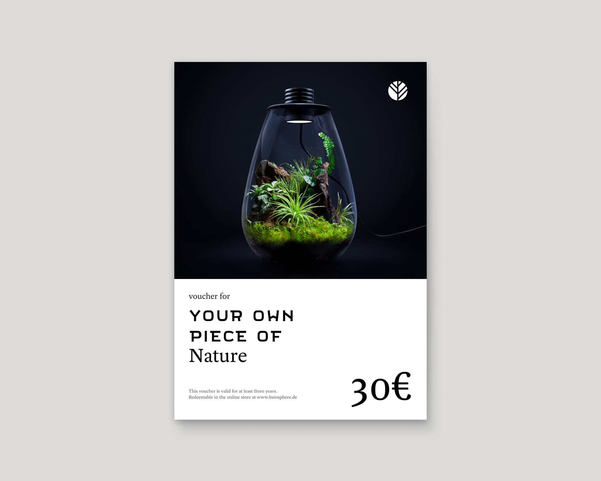 Baiosphere gift voucher 30€